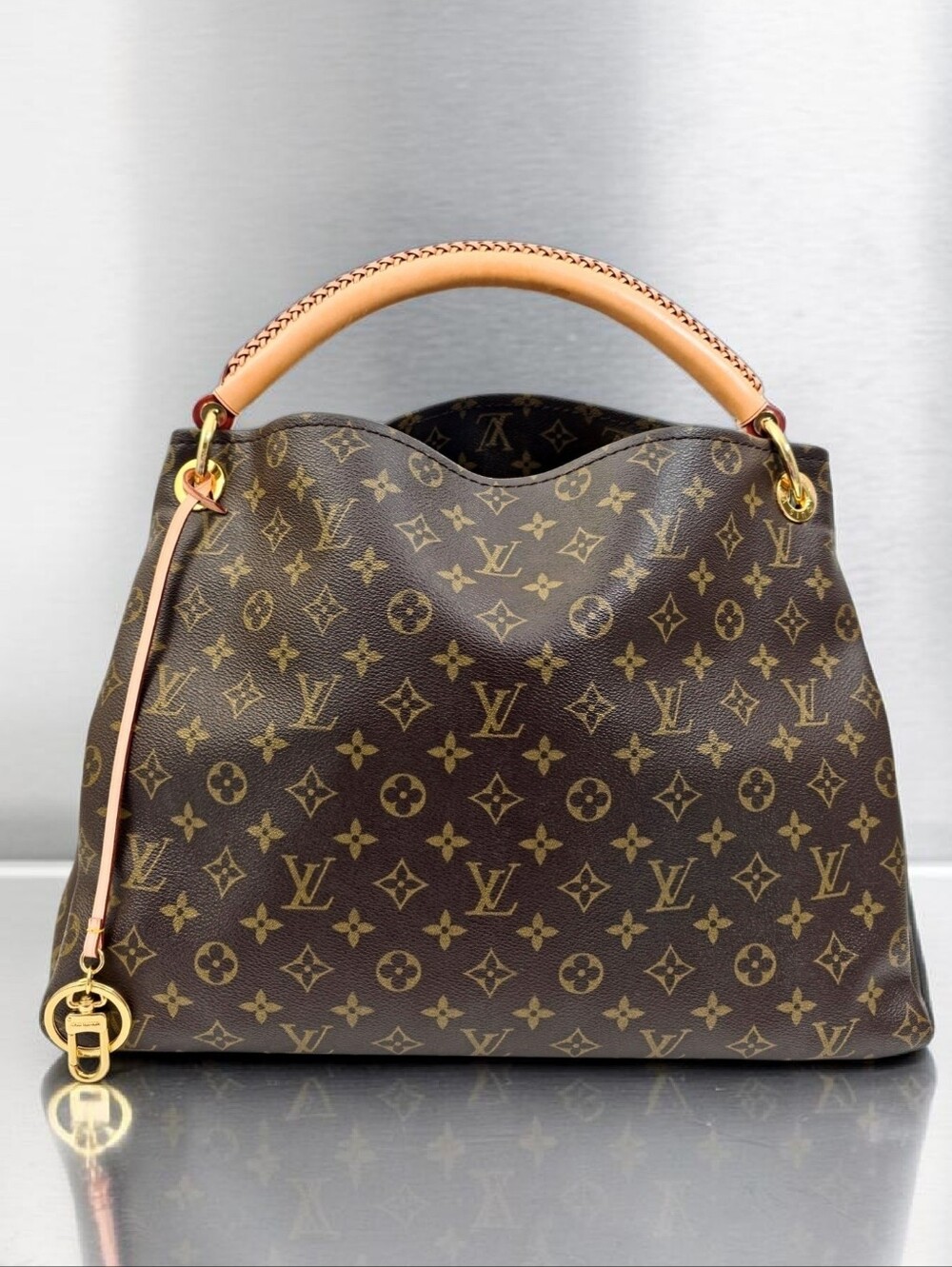 Louis Vuitton Artsy MM Monogram Hobo Bag Shoulder Bag